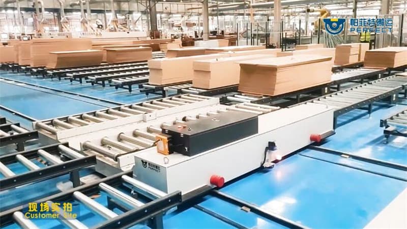 Motorized Die Cart For Steel Shop 6 Tons
